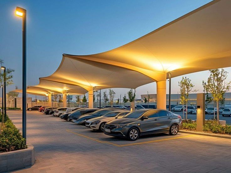 مظلات سيارات بأسعار منافسة وضمان