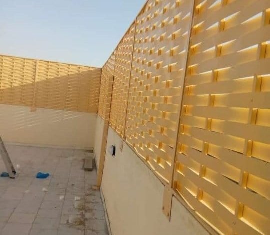 سواتر حديد شرائح في جدة: حلول حماية متطورة بتصاميم عصرية