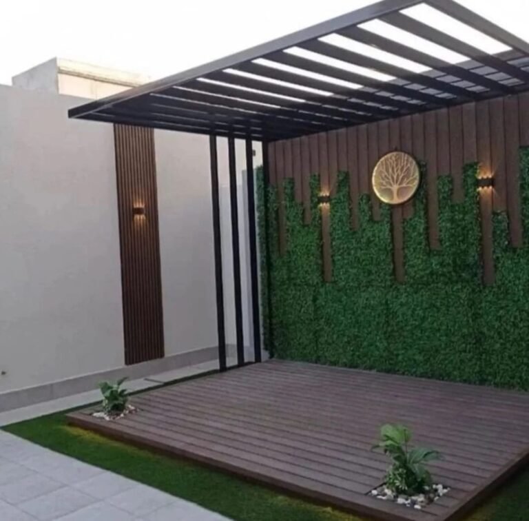 تصميم جلسات خارجية فاخرة في جدة